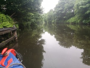 A Break in the Drizzle on the River Calder.